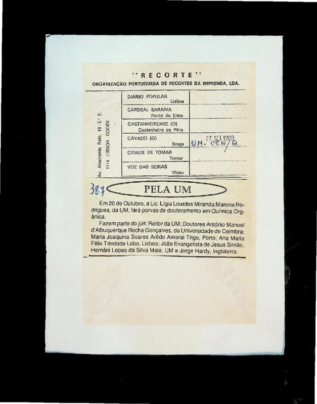  Provas de doutoramento na UM 