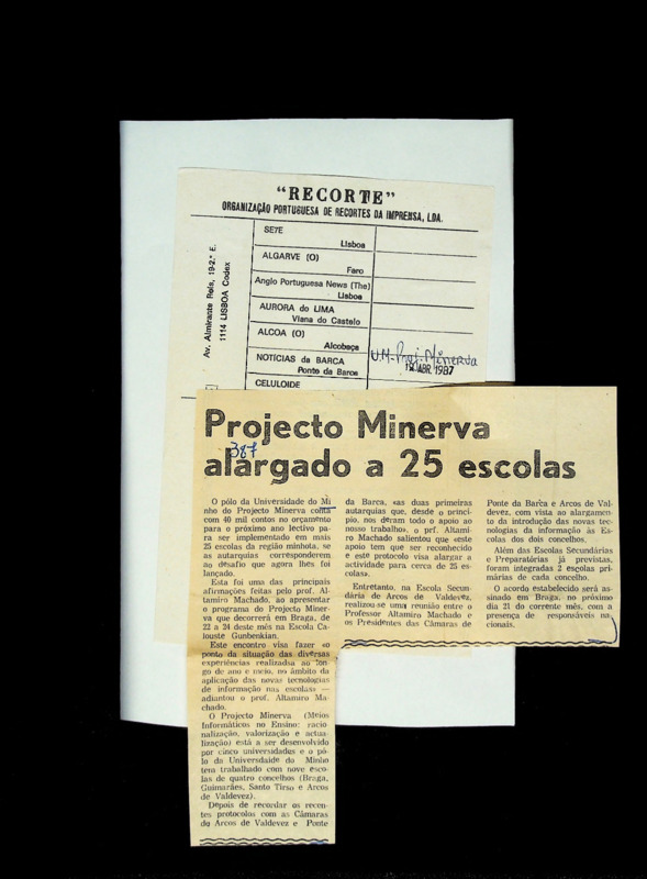  Projecto Minerva alargado a 25 escolas 