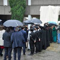 Homenagem a Vítor Aguiar e Silva: descerramento de escultura  “Artes, Humanidades e Engenharia”
