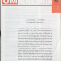 UM Boletim - N.º 14 (Jun. 1994)
