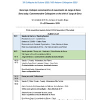 XXI Colóquio de Outono