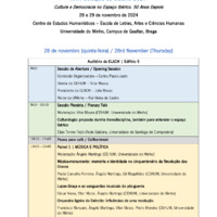 XXVI Colóquio de Outono