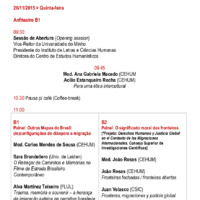 XVII Colóquio de Outono - Outros Mapas. Linguagem, Migração, Diáspora