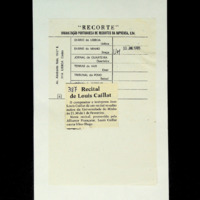 Recital de Louis Caillat